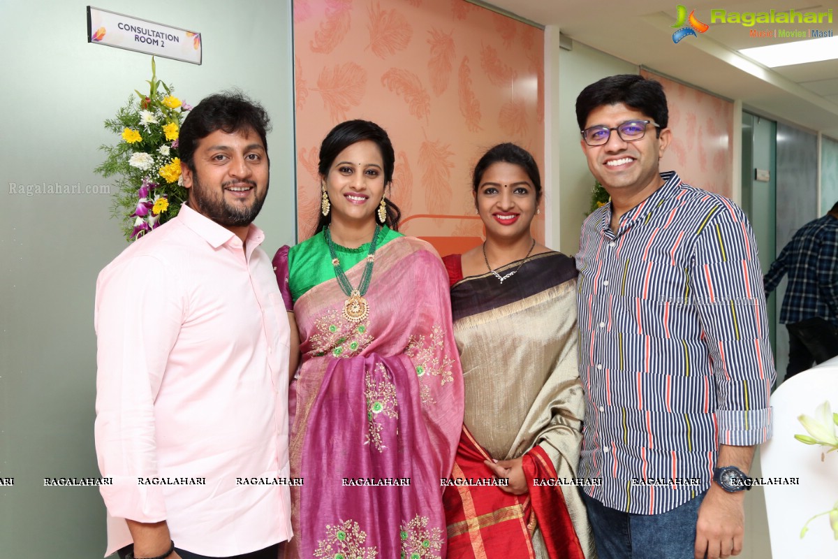 DERMIQ Cosmetic Clinic Launch by Omkar, Divyansha Kaushik & Sunaina at Kondapur