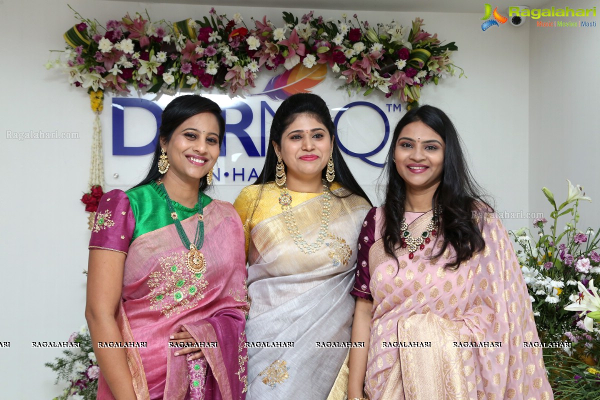 DERMIQ Cosmetic Clinic Launch by Omkar, Divyansha Kaushik & Sunaina at Kondapur