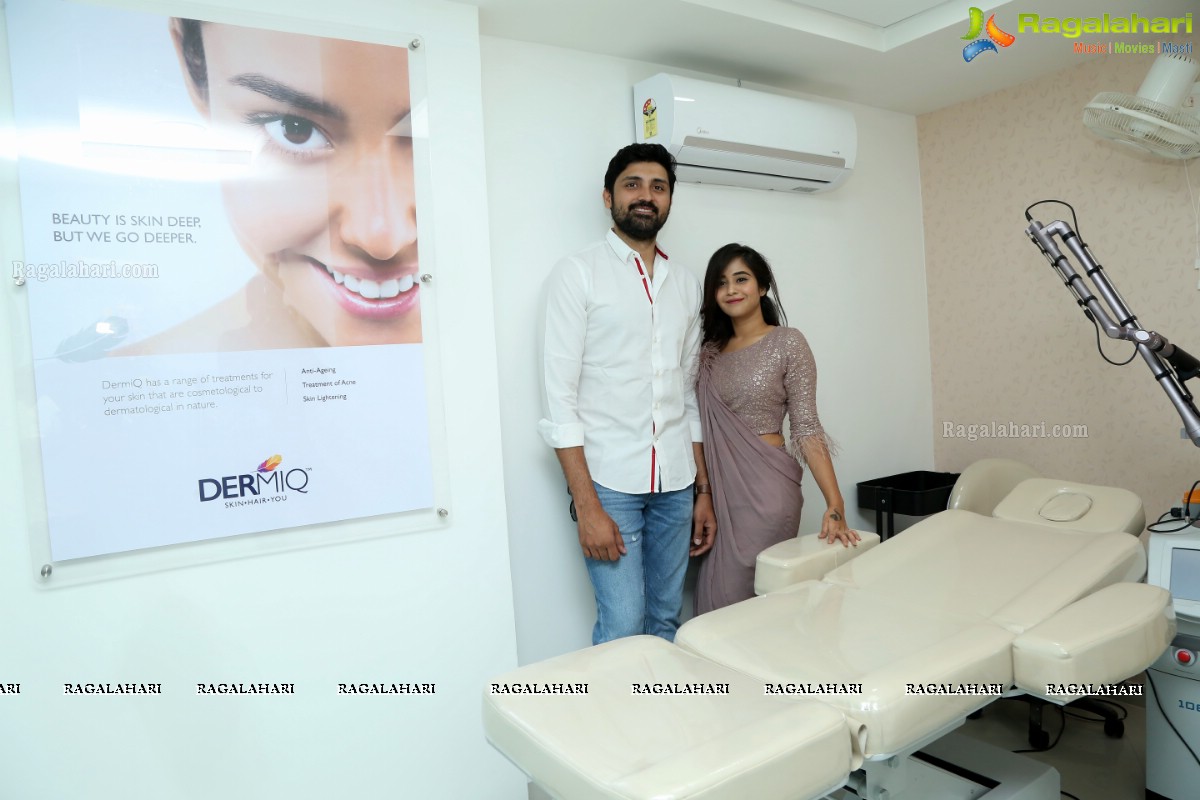 DERMIQ Cosmetic Clinic Launch by Omkar, Divyansha Kaushik & Sunaina at Kondapur