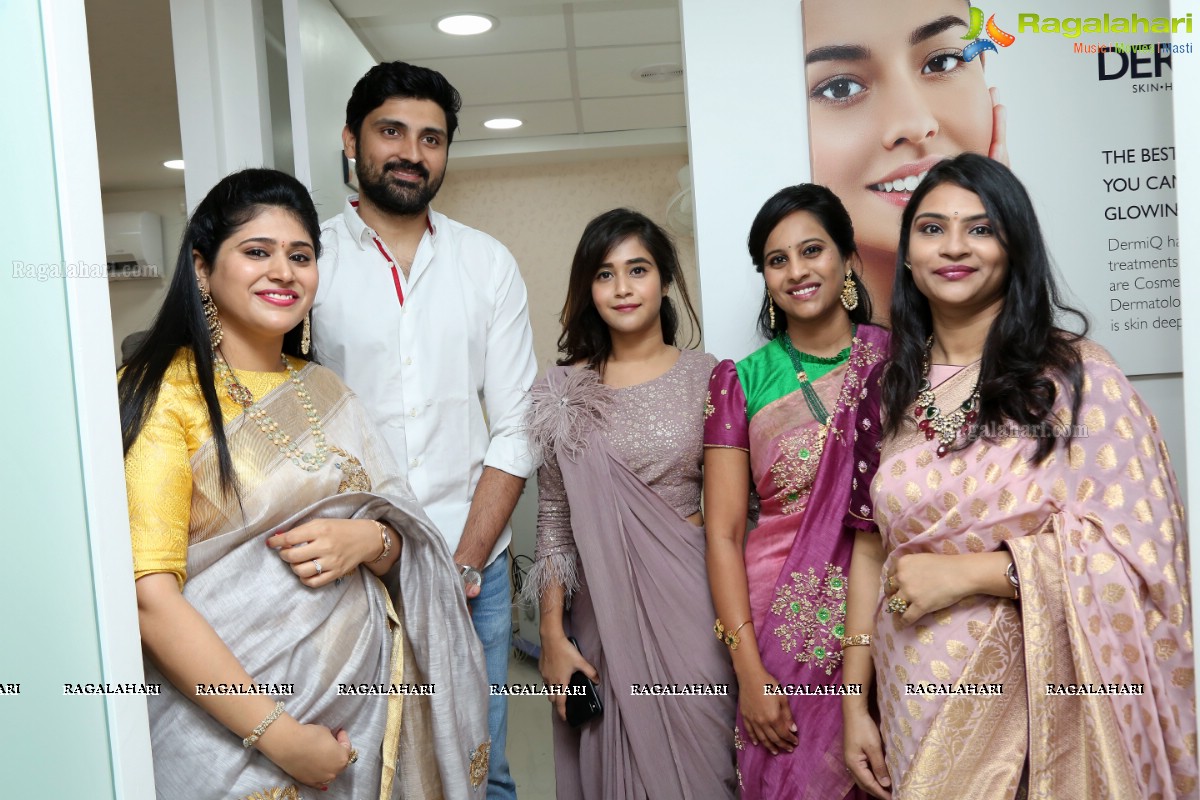 DERMIQ Cosmetic Clinic Launch by Omkar, Divyansha Kaushik & Sunaina at Kondapur