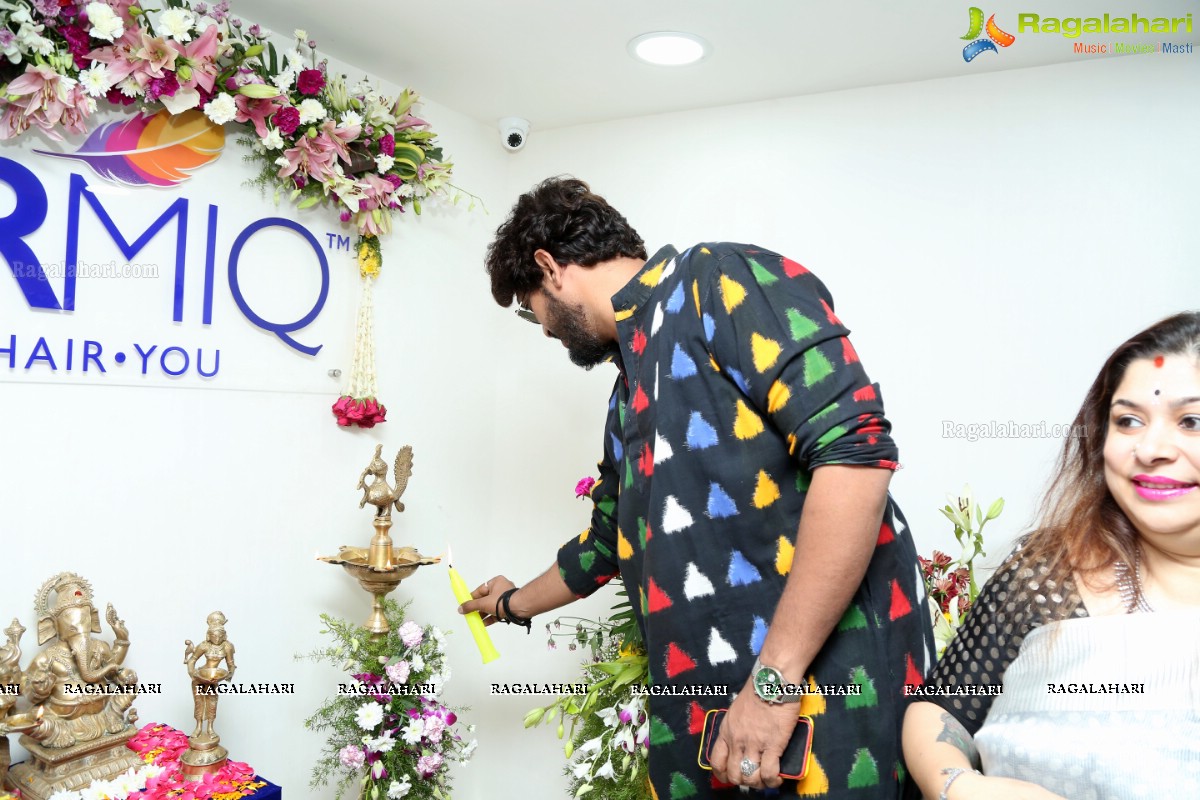 DERMIQ Cosmetic Clinic Launch by Omkar, Divyansha Kaushik & Sunaina at Kondapur