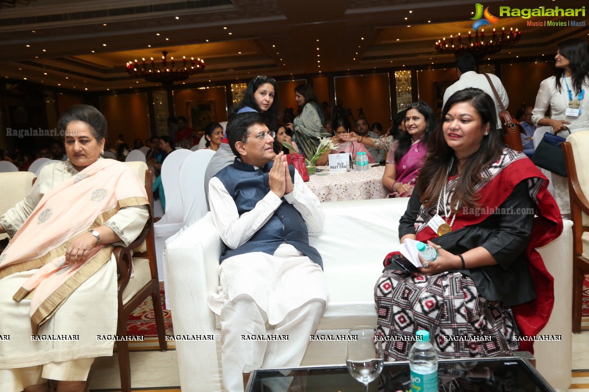 FICCI FLO Interactive Session With Shri Piyush Goyal at Taj Krishna, Banjara Hills