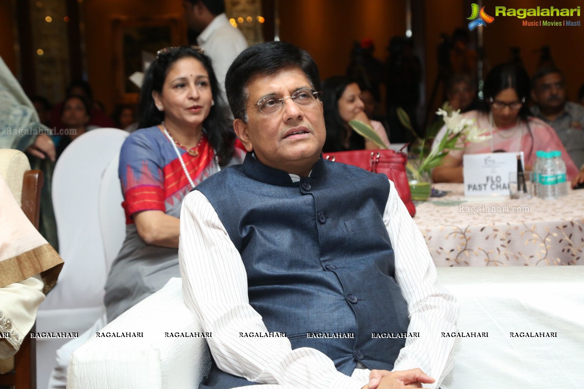 FICCI FLO Interactive Session With Shri Piyush Goyal at Taj Krishna, Banjara Hills