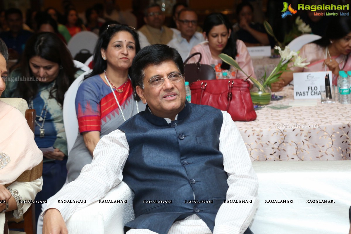 FICCI FLO Interactive Session With Shri Piyush Goyal at Taj Krishna, Banjara Hills