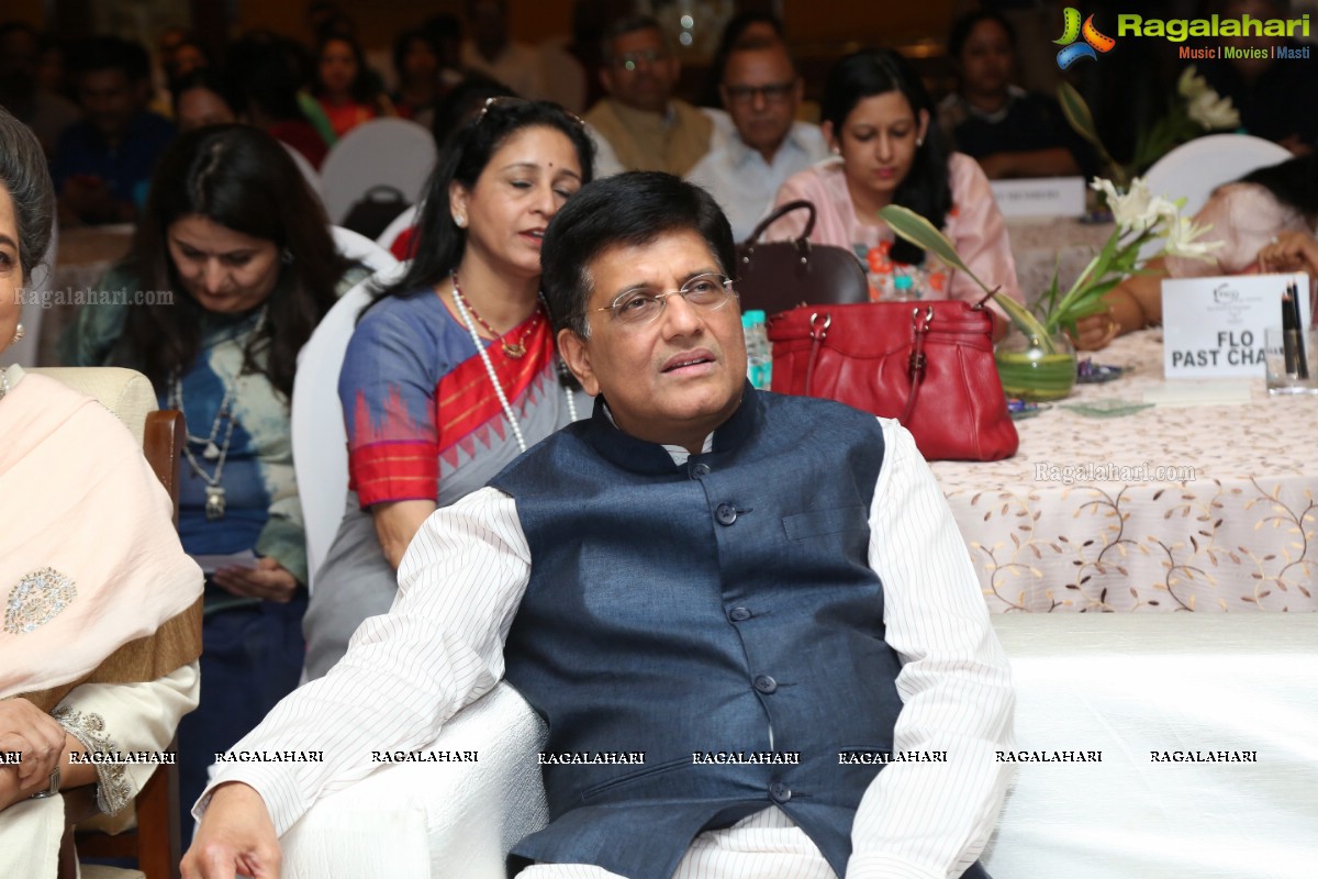 FICCI FLO Interactive Session With Shri Piyush Goyal at Taj Krishna, Banjara Hills