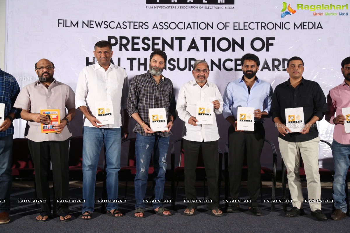 Film Newscasters Association of Electronic Media - Health Cards Distribution Event 