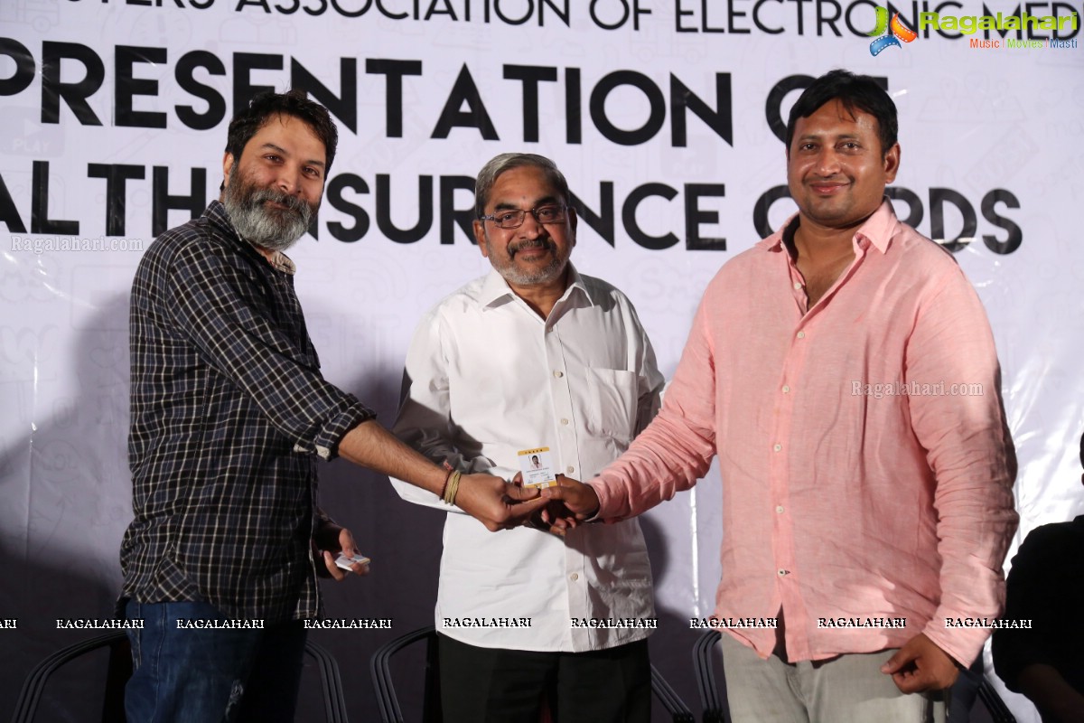 Film Newscasters Association of Electronic Media - Health Cards Distribution Event 