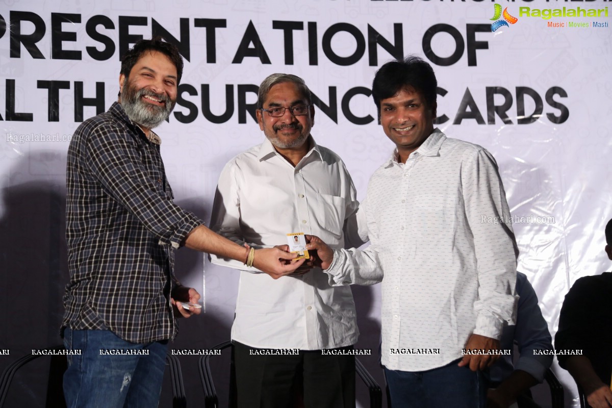 Film Newscasters Association of Electronic Media - Health Cards Distribution Event 