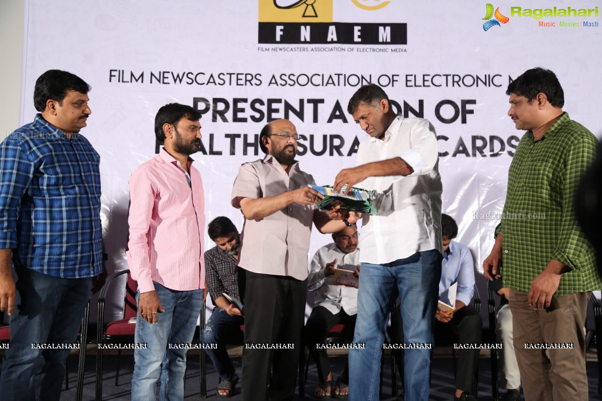 Film Newscasters Association of Electronic Media - Health Cards Distribution Event 