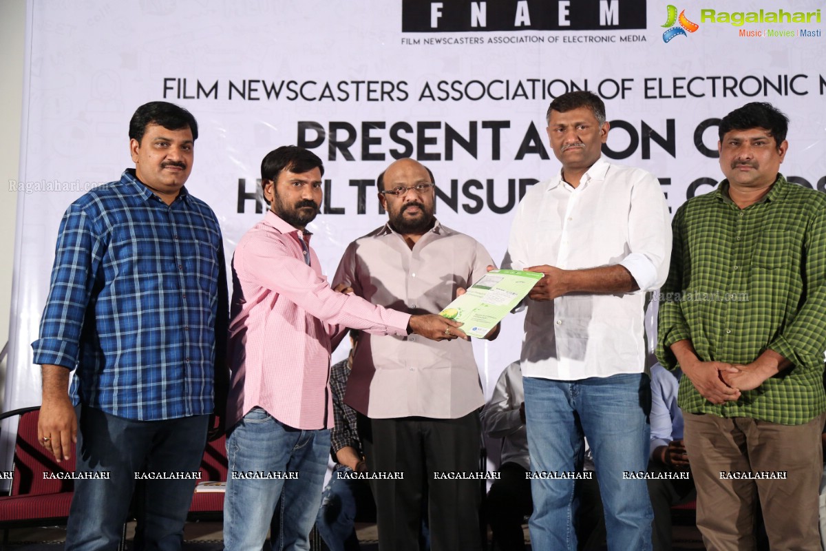 Film Newscasters Association of Electronic Media - Health Cards Distribution Event 