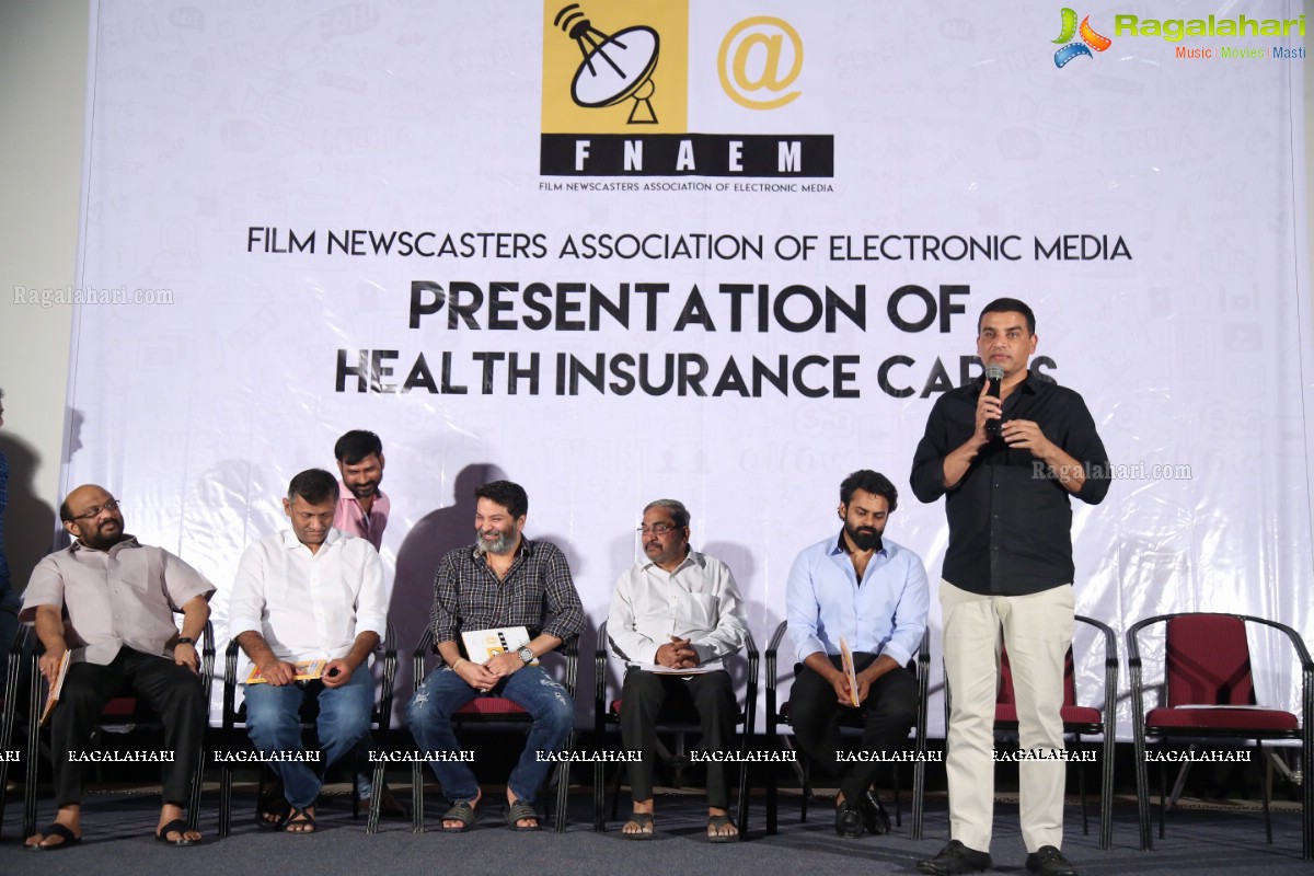 Film Newscasters Association of Electronic Media - Health Cards Distribution Event 