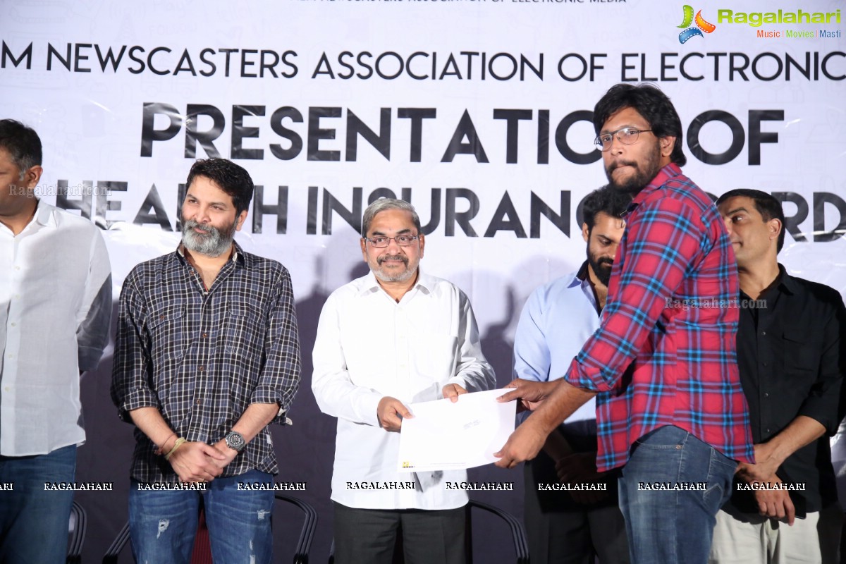 Film Newscasters Association of Electronic Media - Health Cards Distribution Event 