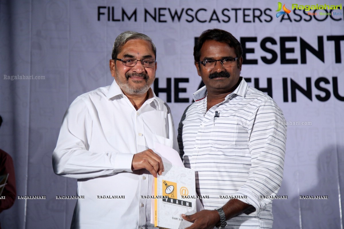 Film Newscasters Association of Electronic Media - Health Cards Distribution Event 