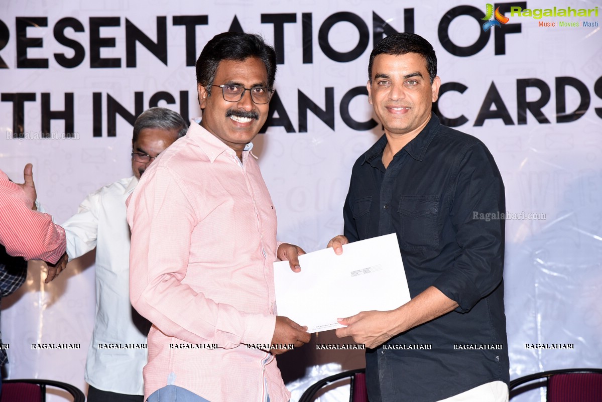 Film Newscasters Association of Electronic Media - Health Cards Distribution Event 