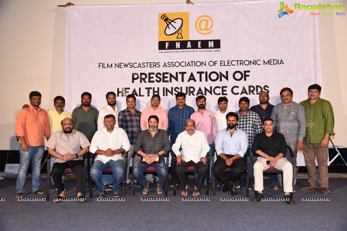 Film Newscasters Association of Electronic Media - Health Cards Distribution Event 