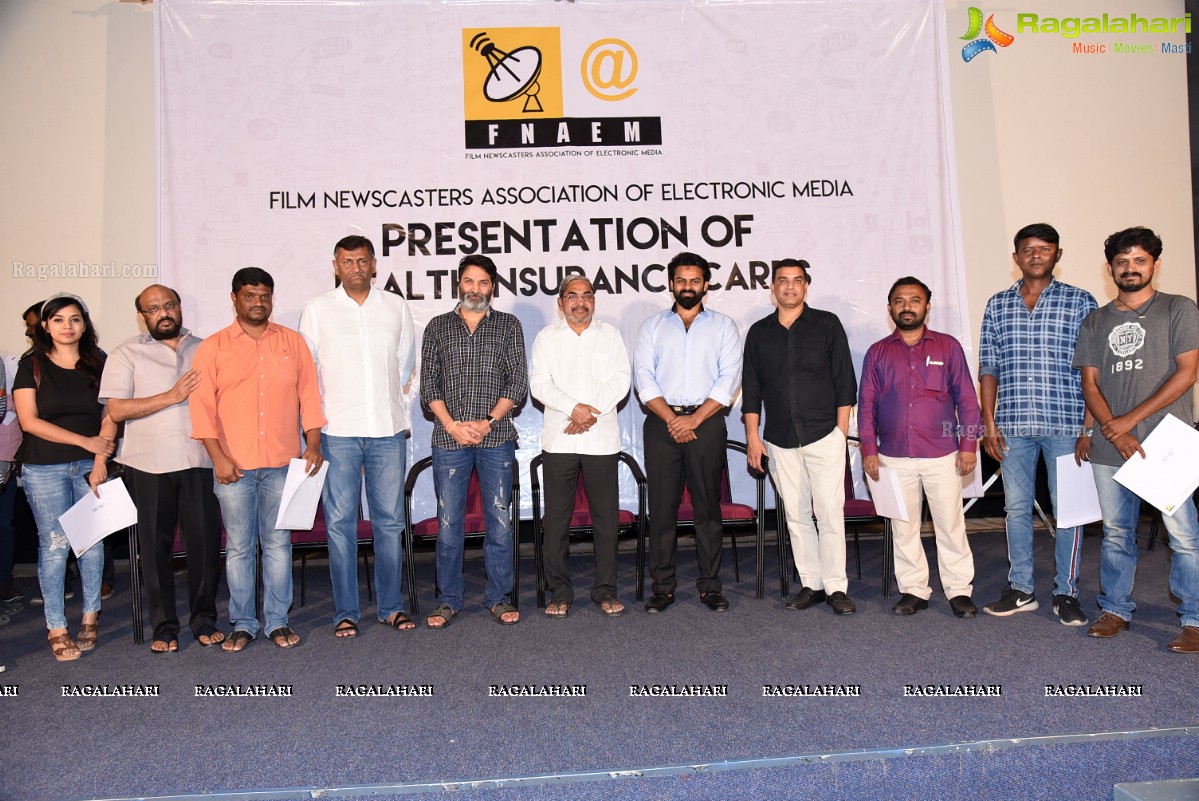 Film Newscasters Association of Electronic Media - Health Cards Distribution Event 