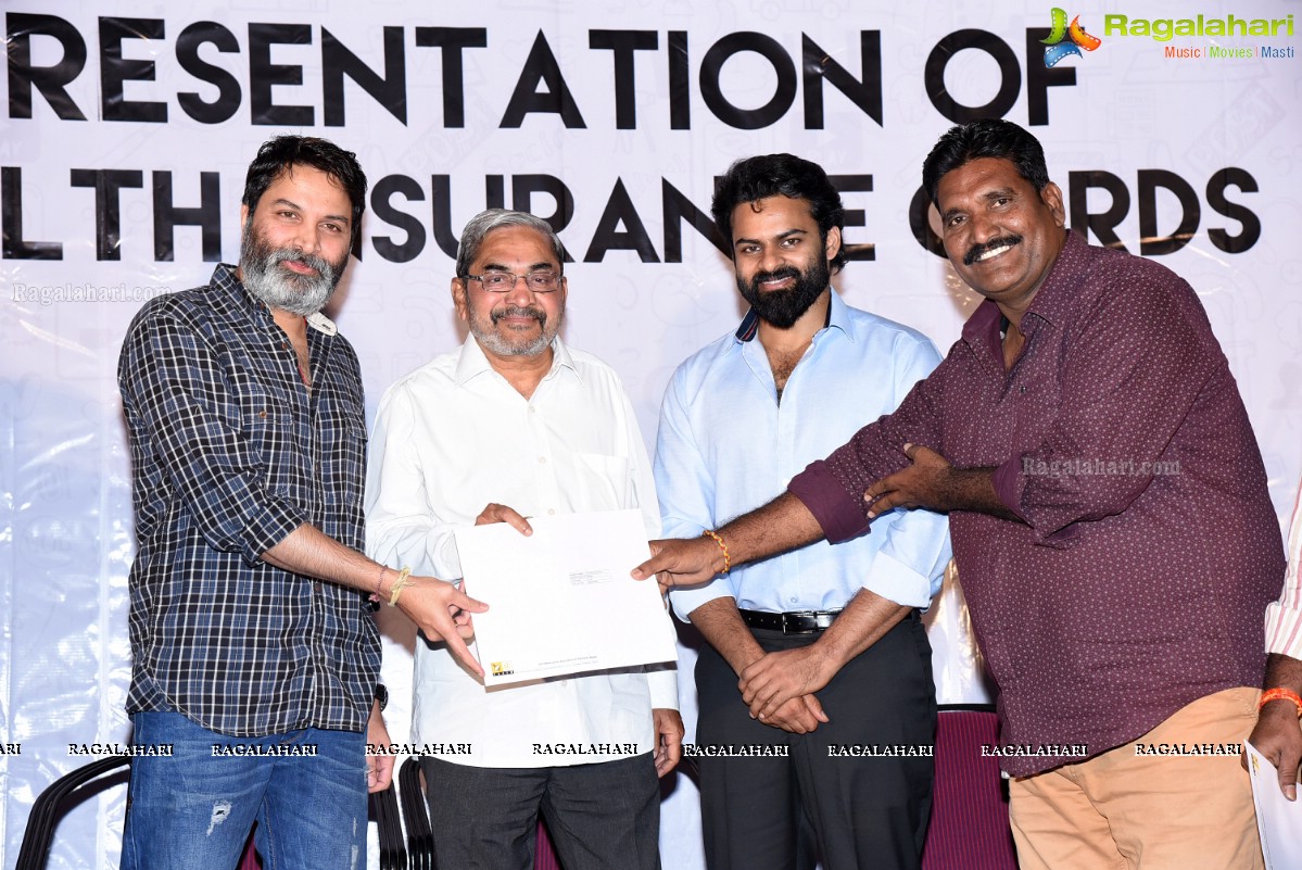 Film Newscasters Association of Electronic Media - Health Cards Distribution Event 