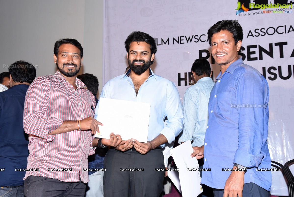 Film Newscasters Association of Electronic Media - Health Cards Distribution Event 