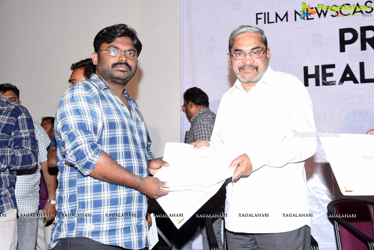 Film Newscasters Association of Electronic Media - Health Cards Distribution Event 