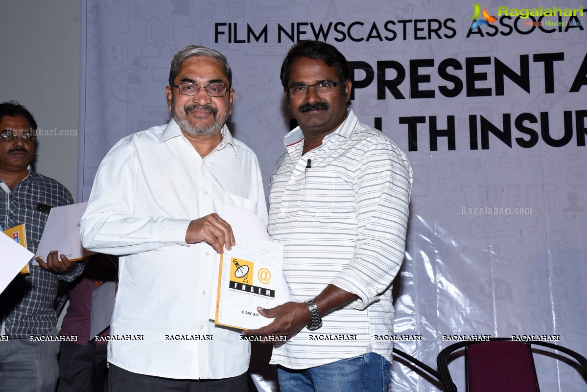 Film Newscasters Association of Electronic Media - Health Cards Distribution Event 