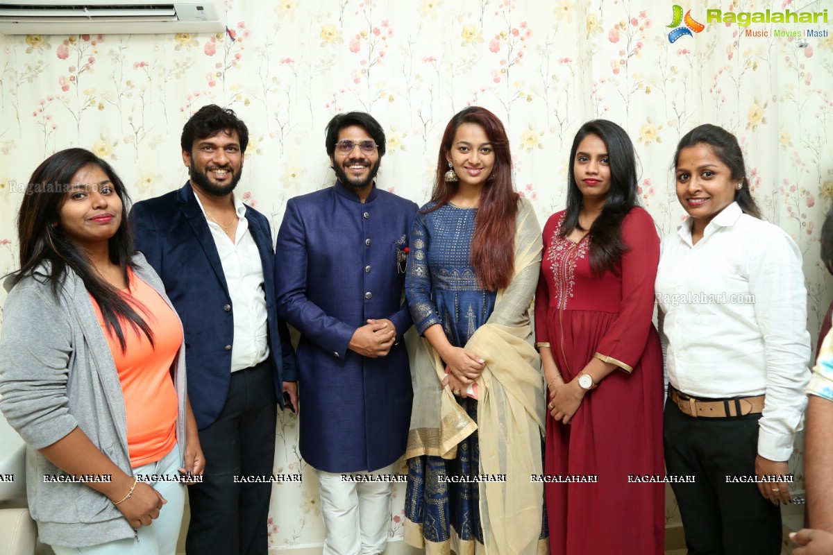 Habibs Hair & Beauty Salon Launch by Actress Esther and Actor Noel At Kukatpally 