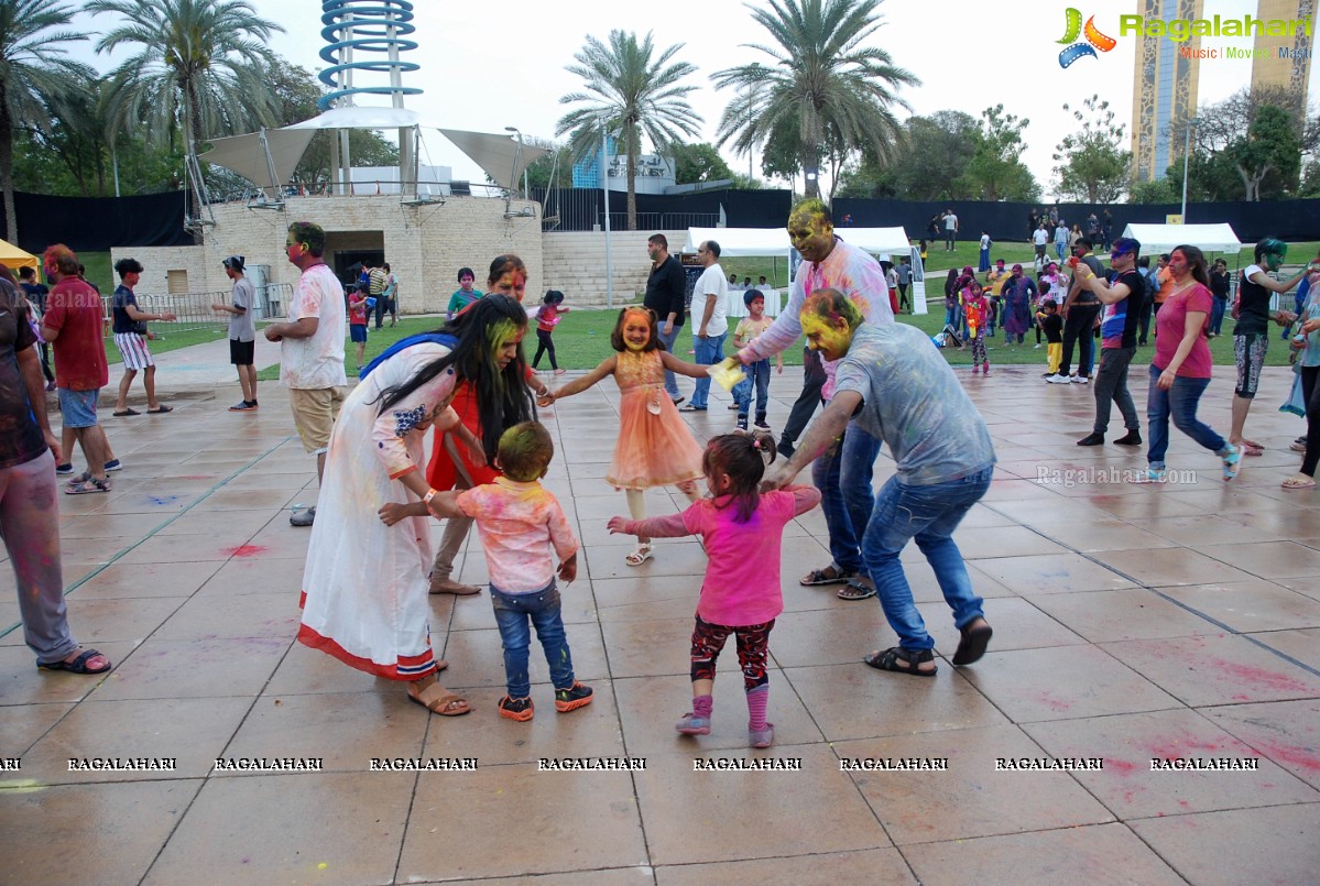 Grand Holi Celebrations 'Holi Hai' By Country Club at Zabeel Park in Dubai