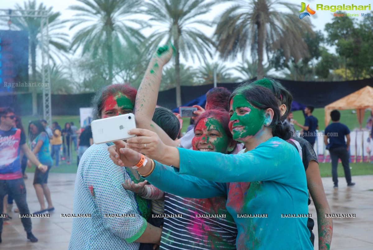 Grand Holi Celebrations 'Holi Hai' By Country Club at Zabeel Park in Dubai