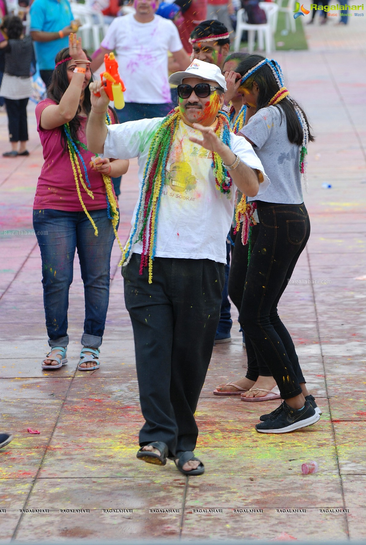 Grand Holi Celebrations 'Holi Hai' By Country Club at Zabeel Park in Dubai