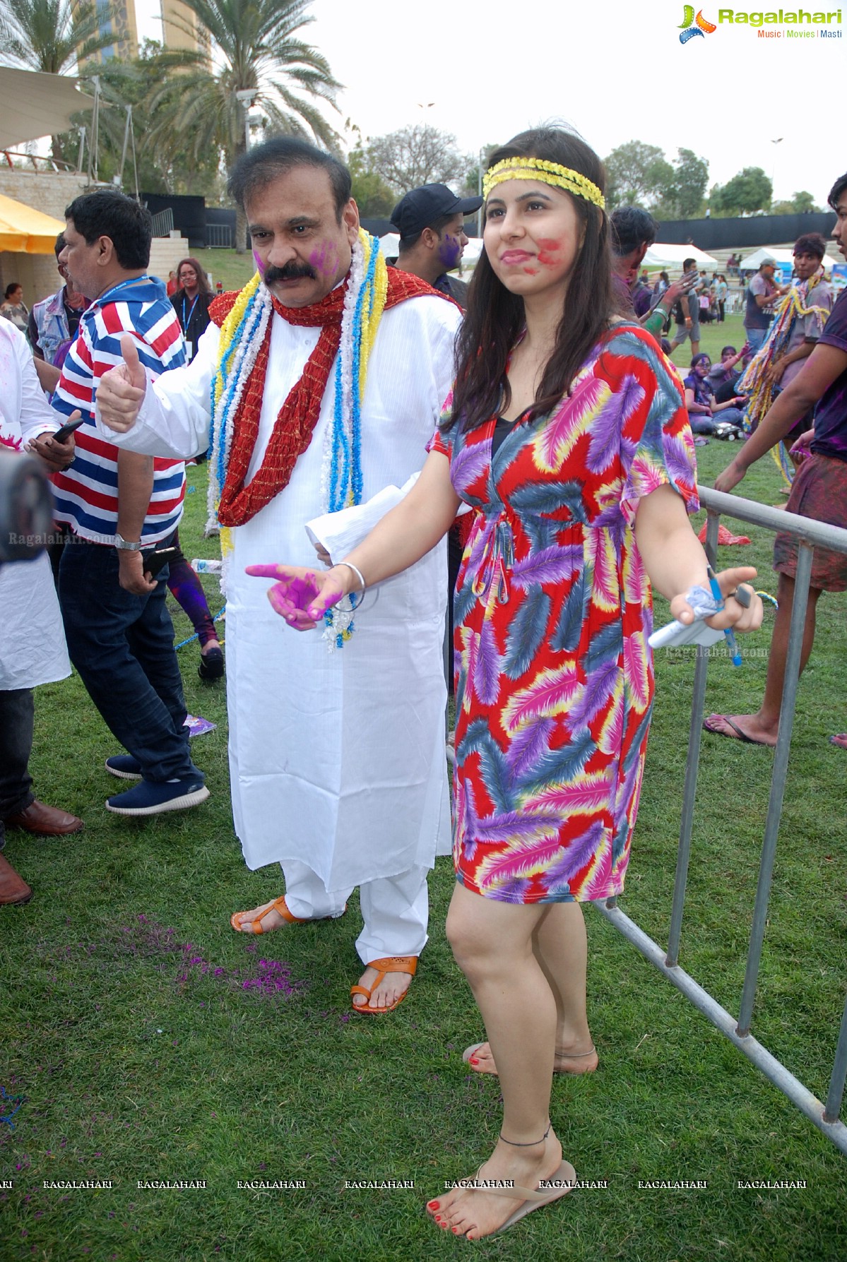 Grand Holi Celebrations 'Holi Hai' By Country Club at Zabeel Park in Dubai