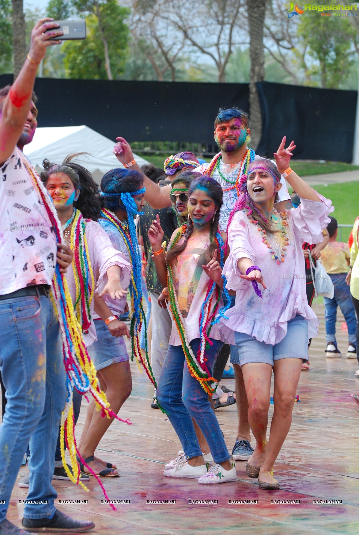 Grand Holi Celebrations 'Holi Hai' By Country Club at Zabeel Park in Dubai