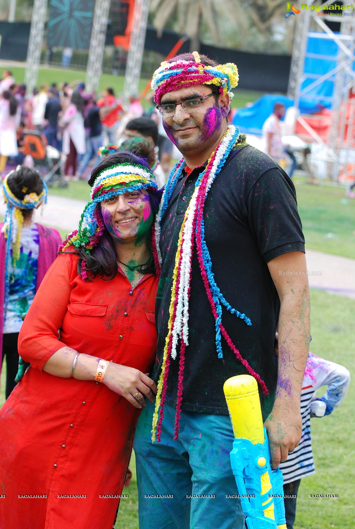 Grand Holi Celebrations 'Holi Hai' By Country Club at Zabeel Park in Dubai