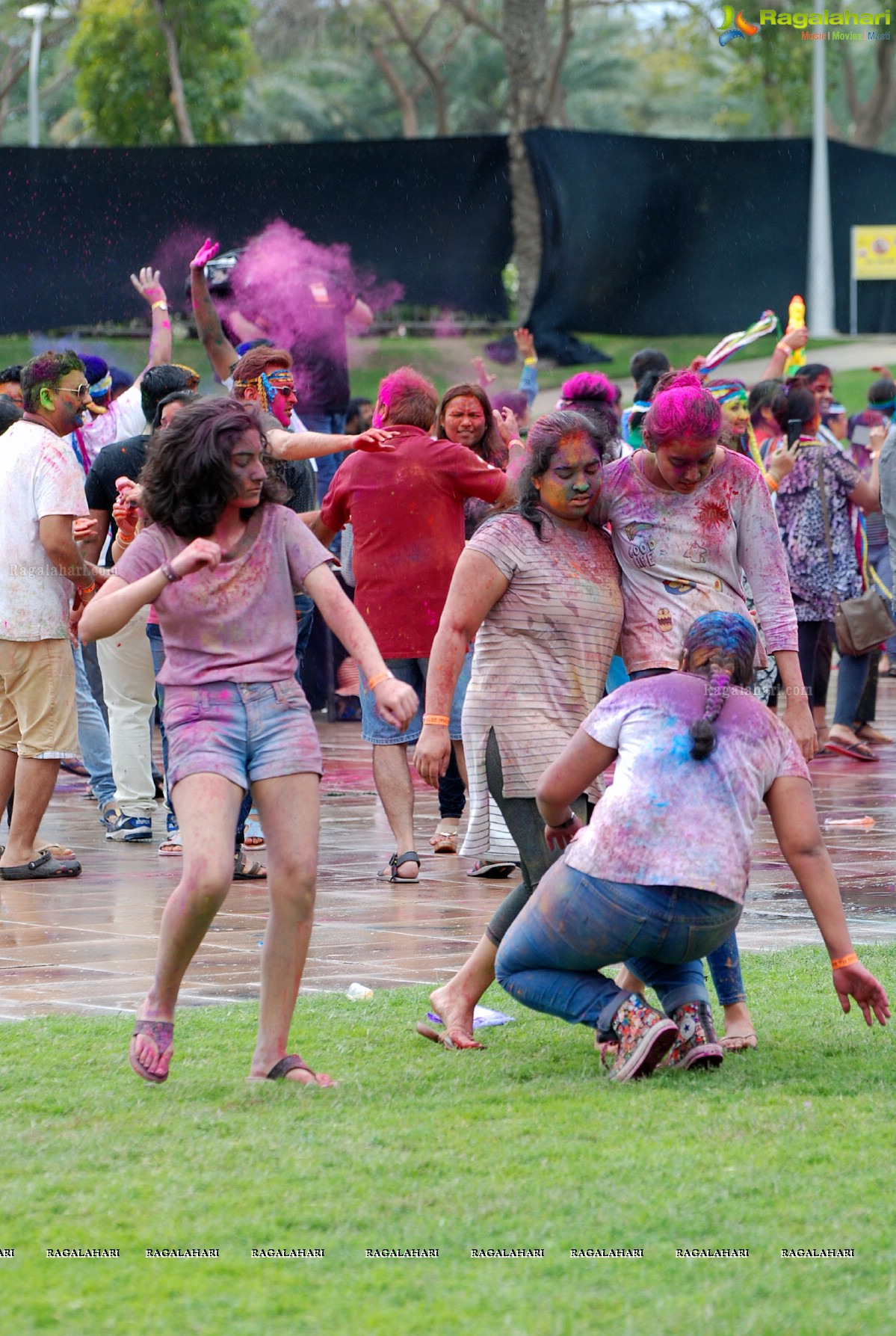 Grand Holi Celebrations 'Holi Hai' By Country Club at Zabeel Park in Dubai