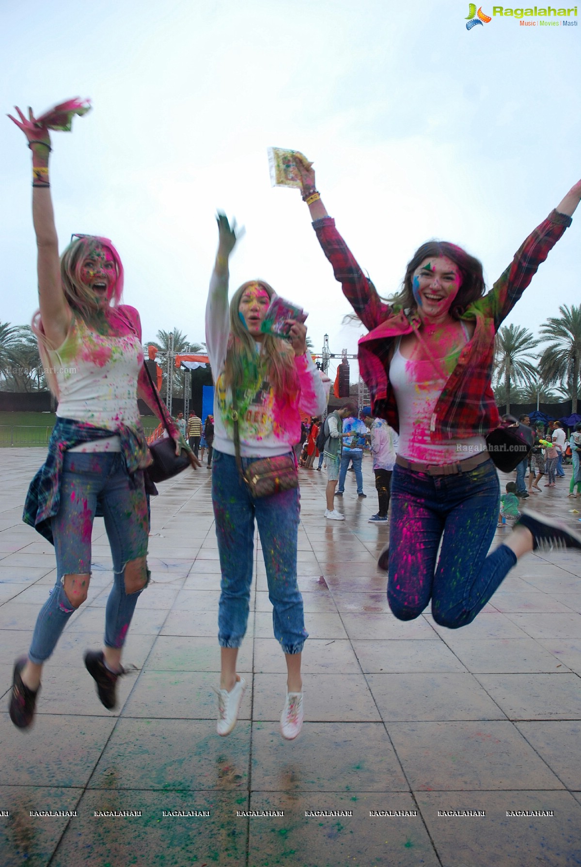 Grand Holi Celebrations 'Holi Hai' By Country Club at Zabeel Park in Dubai