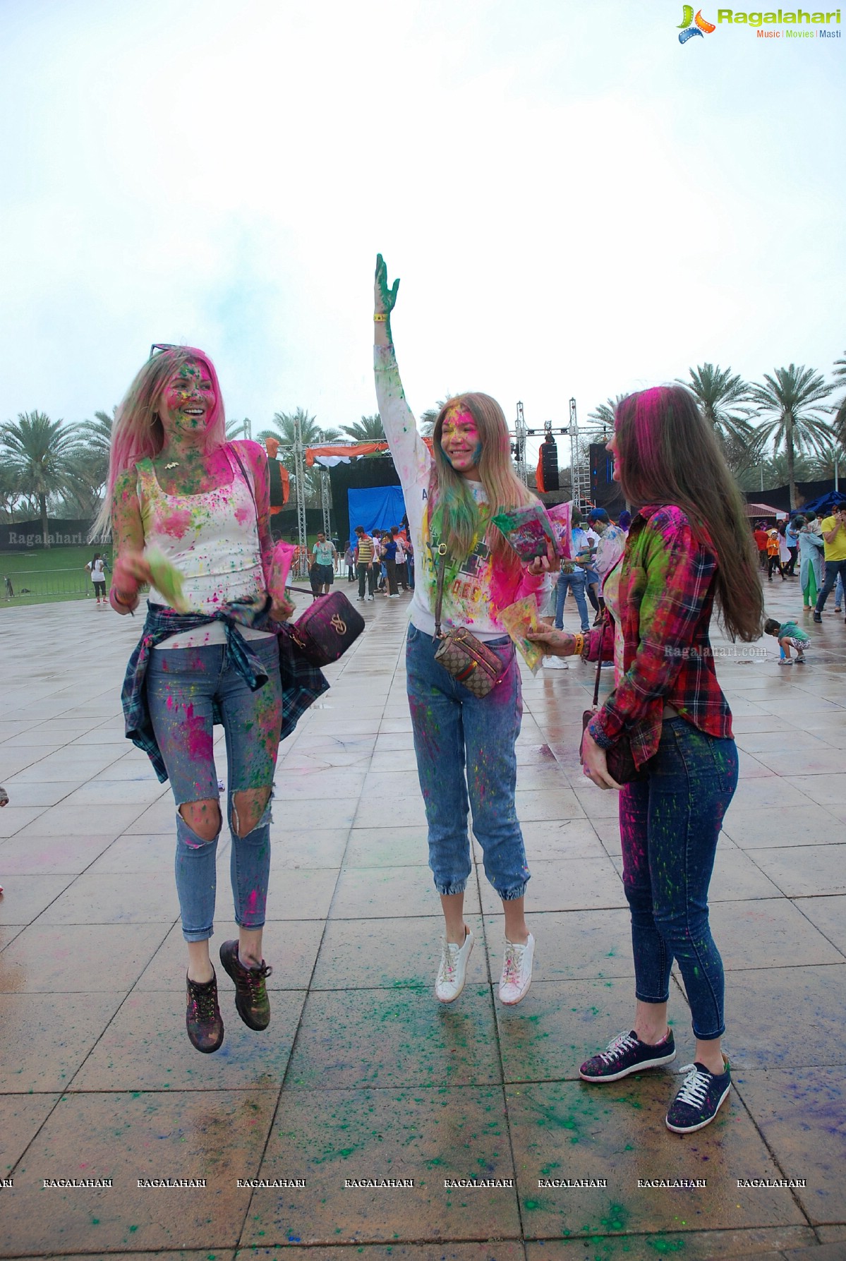 Grand Holi Celebrations 'Holi Hai' By Country Club at Zabeel Park in Dubai