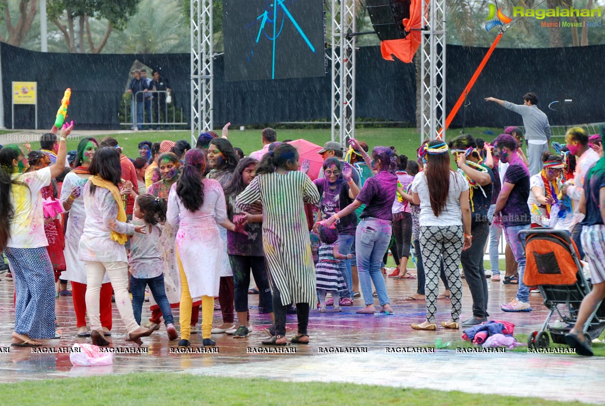 Grand Holi Celebrations 'Holi Hai' By Country Club at Zabeel Park in Dubai