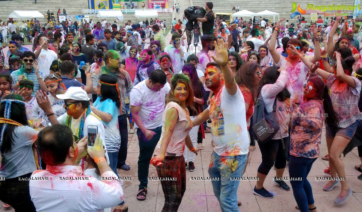 Grand Holi Celebrations 'Holi Hai' By Country Club at Zabeel Park in Dubai