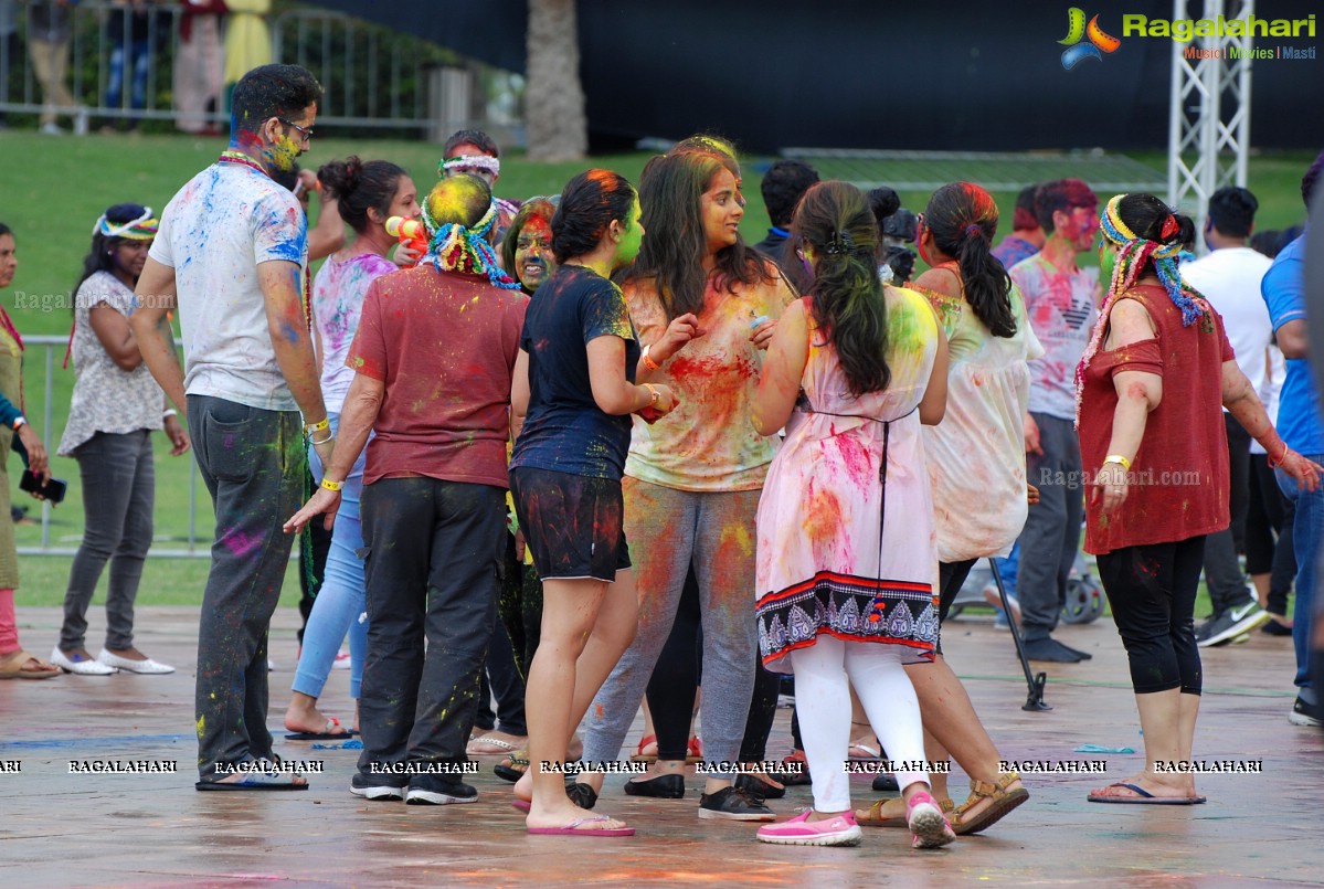 Grand Holi Celebrations 'Holi Hai' By Country Club at Zabeel Park in Dubai