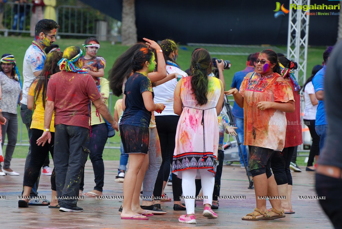 Grand Holi Celebrations 'Holi Hai' By Country Club at Zabeel Park in Dubai