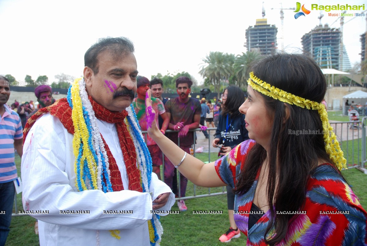 Grand Holi Celebrations 'Holi Hai' By Country Club at Zabeel Park in Dubai