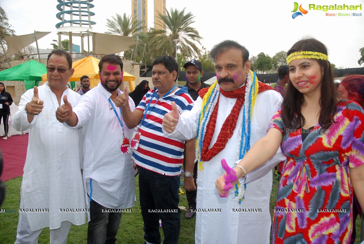 Grand Holi Celebrations 'Holi Hai' By Country Club at Zabeel Park in Dubai