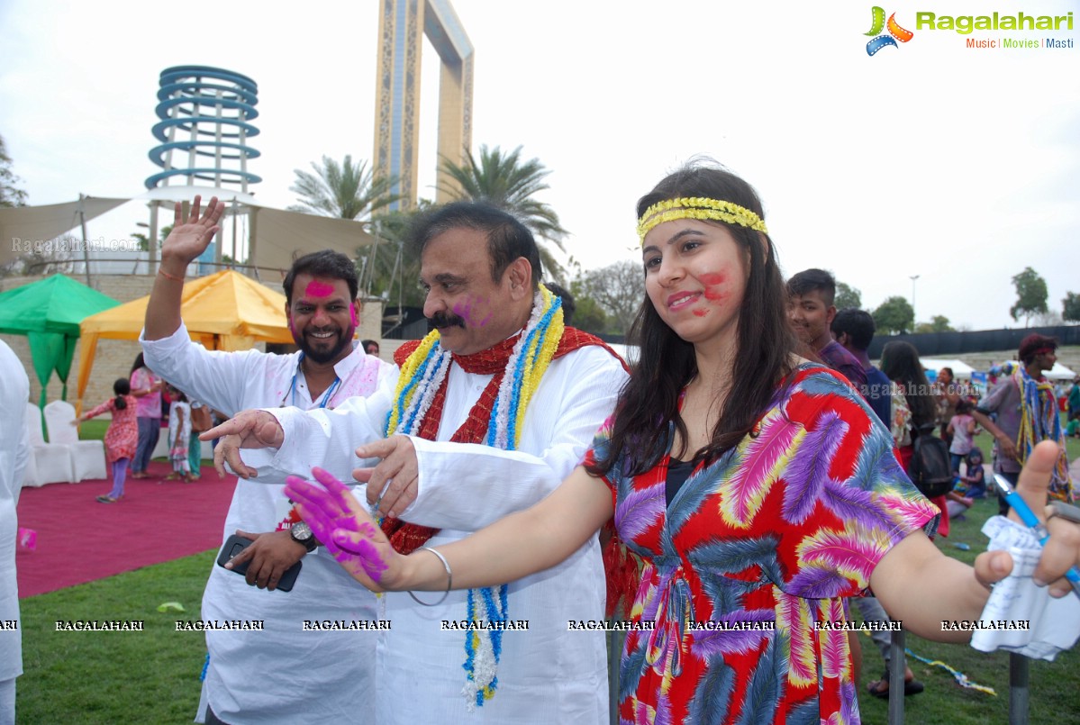 Grand Holi Celebrations 'Holi Hai' By Country Club at Zabeel Park in Dubai