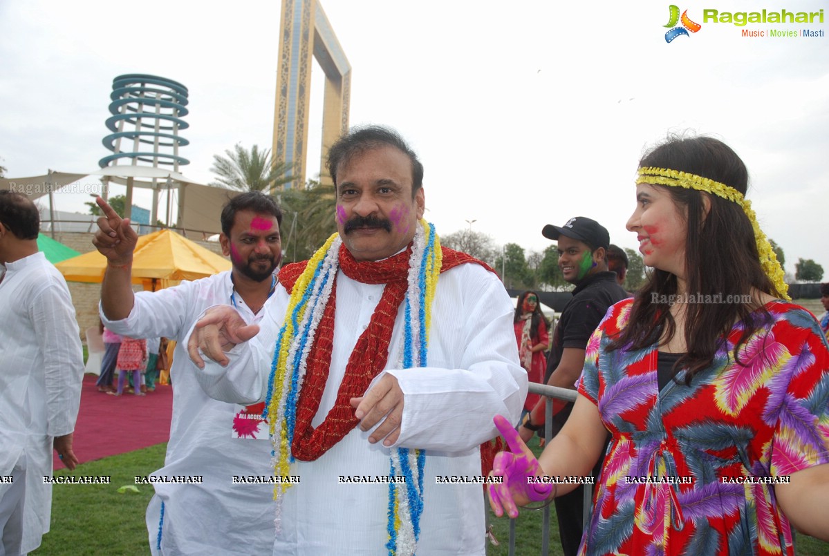 Grand Holi Celebrations 'Holi Hai' By Country Club at Zabeel Park in Dubai