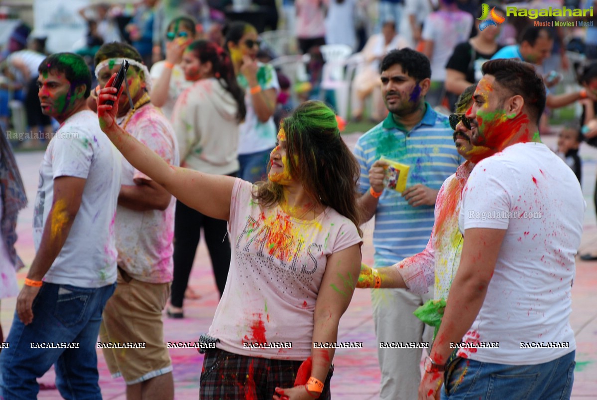 Grand Holi Celebrations 'Holi Hai' By Country Club at Zabeel Park in Dubai