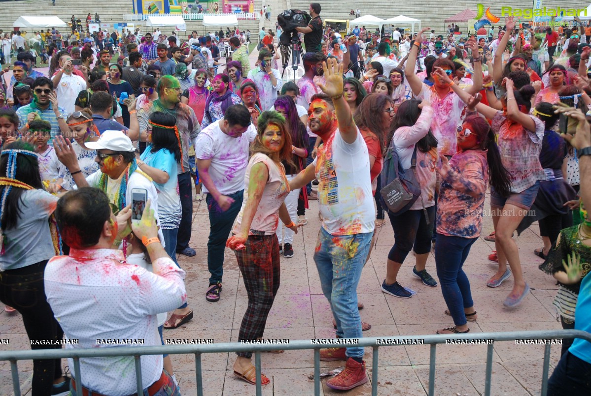 Grand Holi Celebrations 'Holi Hai' By Country Club at Zabeel Park in Dubai