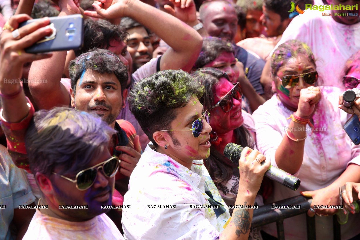 Grand Holi Celebrations 'Holi Hai' - Asia's Biggest Holi Bash-2019 by Country Club, Begumpet