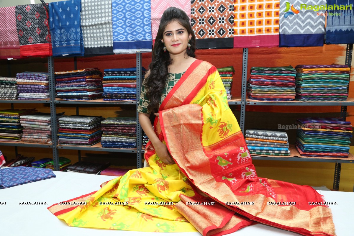 Tara Chowdhury Launches Ikat Art Mela at State Art Gallery, Madhapur