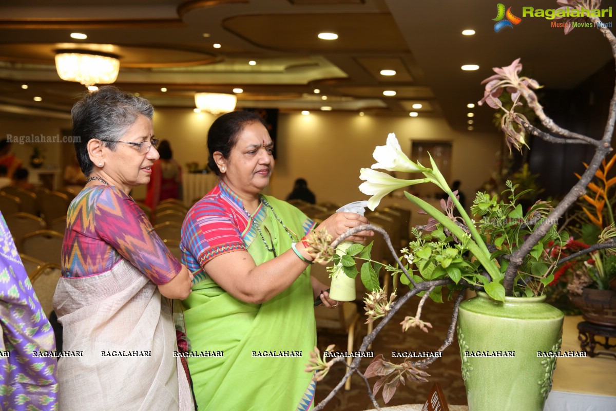 Ikebana Exhibition - Guru Samhitha at A La Liberty