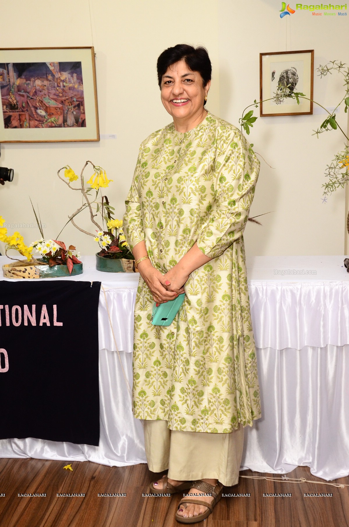 Ikebana Demonstration by Hema Patkar at Dhi Art space