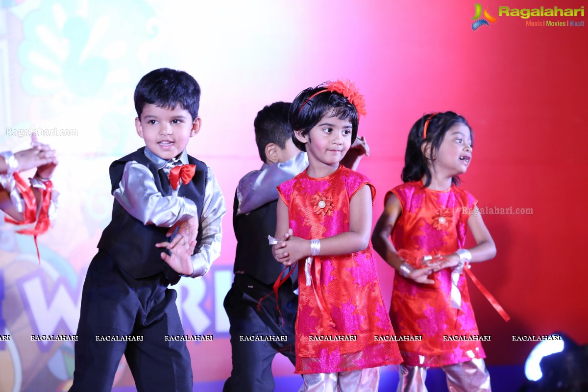 Kangaroo Kids - International Preschool - 3rd Annual Day Celebrations at Taramati Baradari