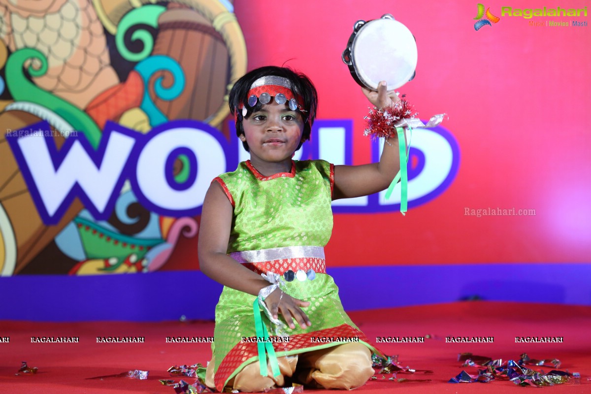 Kangaroo Kids - International Preschool - 3rd Annual Day Celebrations at Taramati Baradari